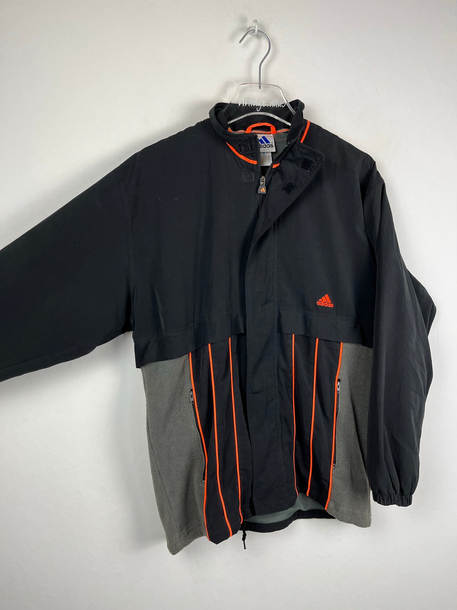 Vintage Adidas Fleece Jacke (S-M)