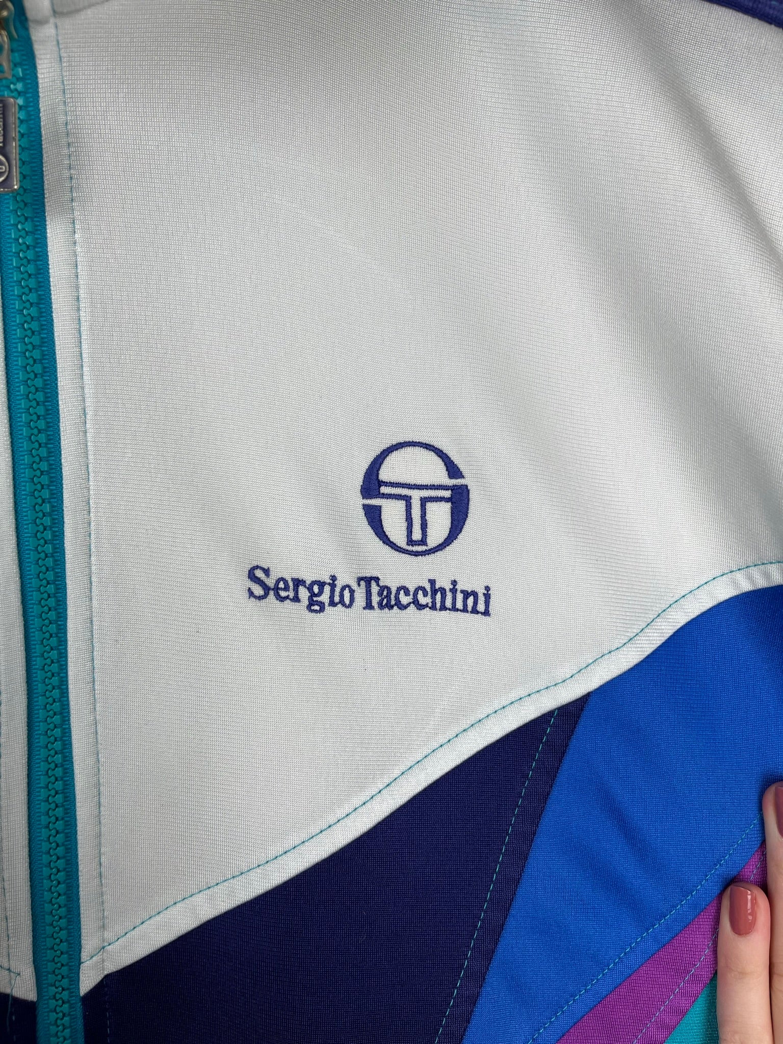 Vintage Sergio Tacchini Sweatshirtjacke (M)