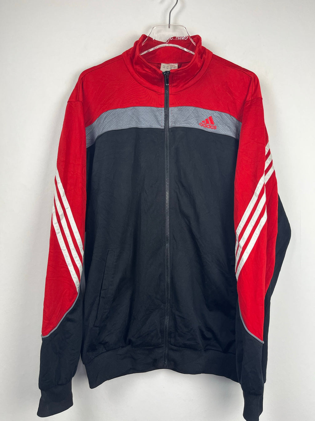 Vintage Adidas Sweatshirtjacke (M-L)