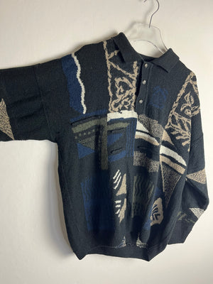 Vintage Half-Zip Sweater (XL)