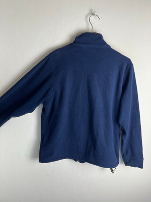 Vintage Fleece Sweatshirtjacke (M-L Frauen)