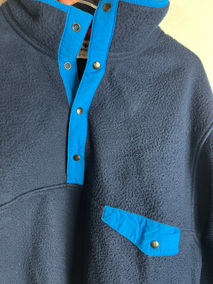 Vintage Fleece Half-Zip Sweater (L)