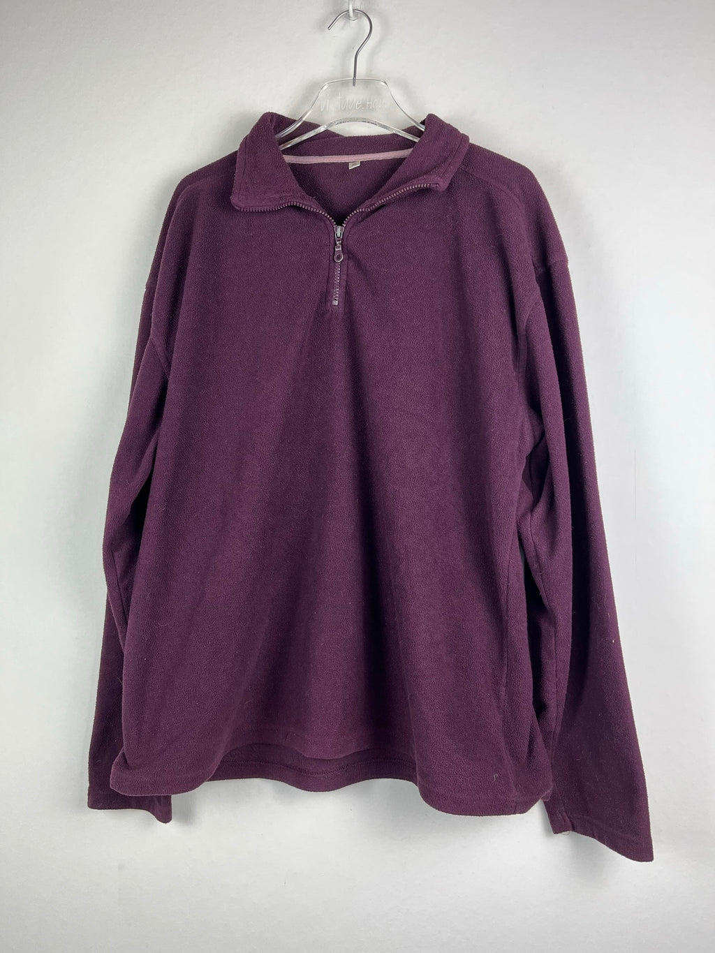 Vintage Fleece Half-Zip Sweater (L)