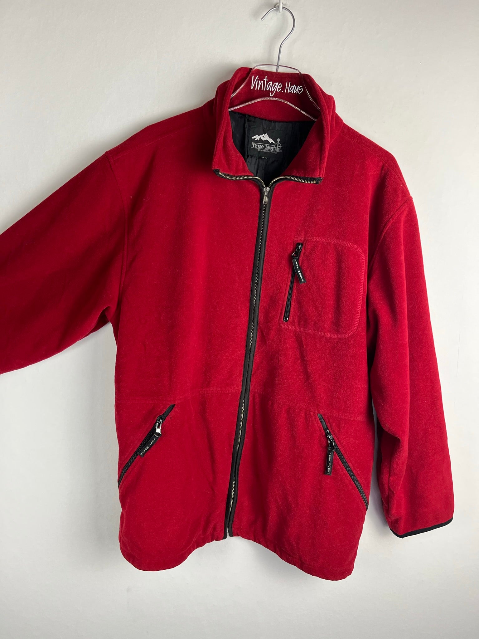 Vintage Fleece Jacke (L)