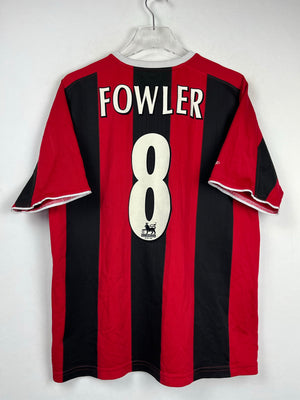 Vintage Manchester City Robbie Fowler Trikot (L)