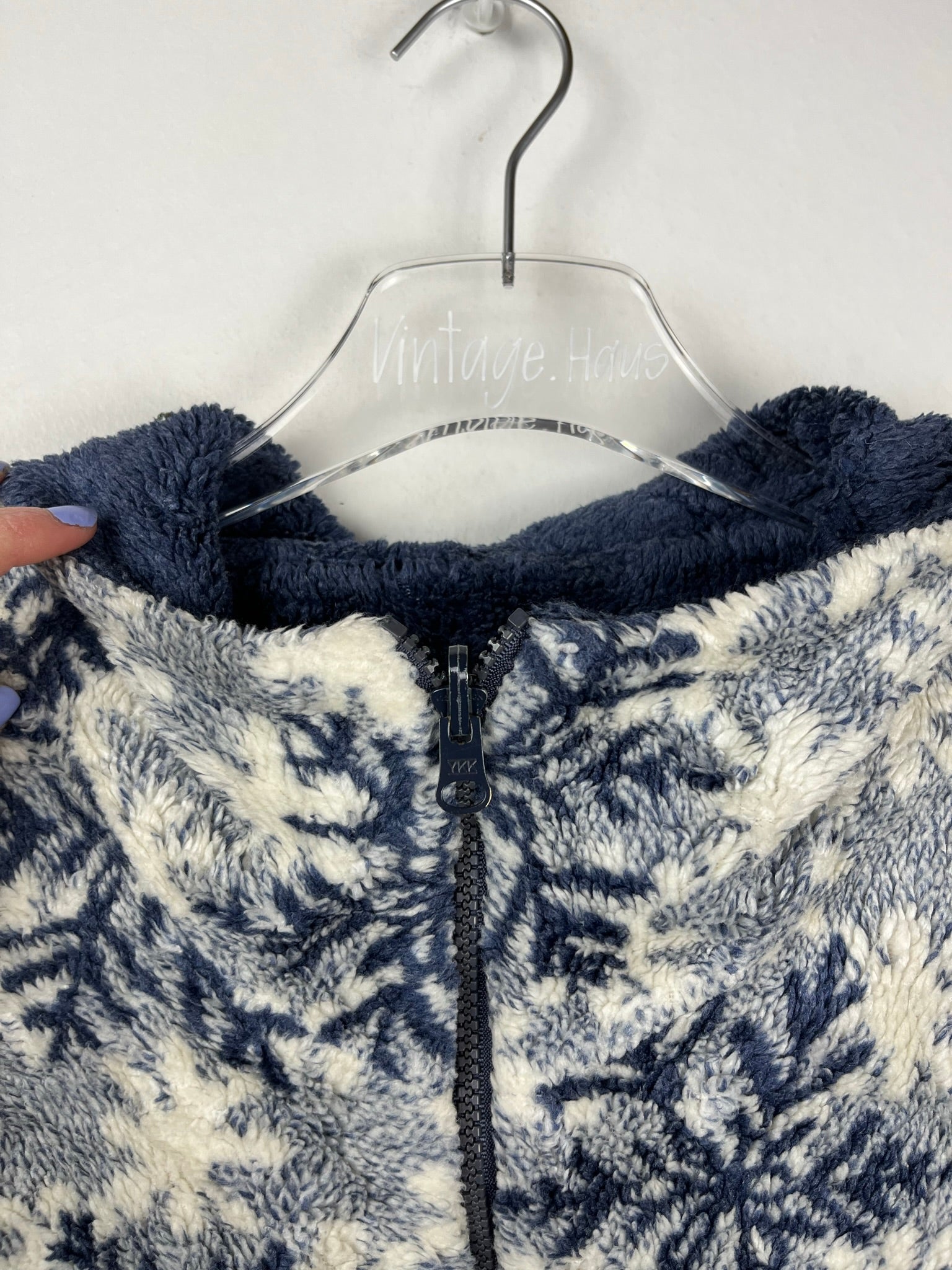 Vintage Fleece Jacke (L)