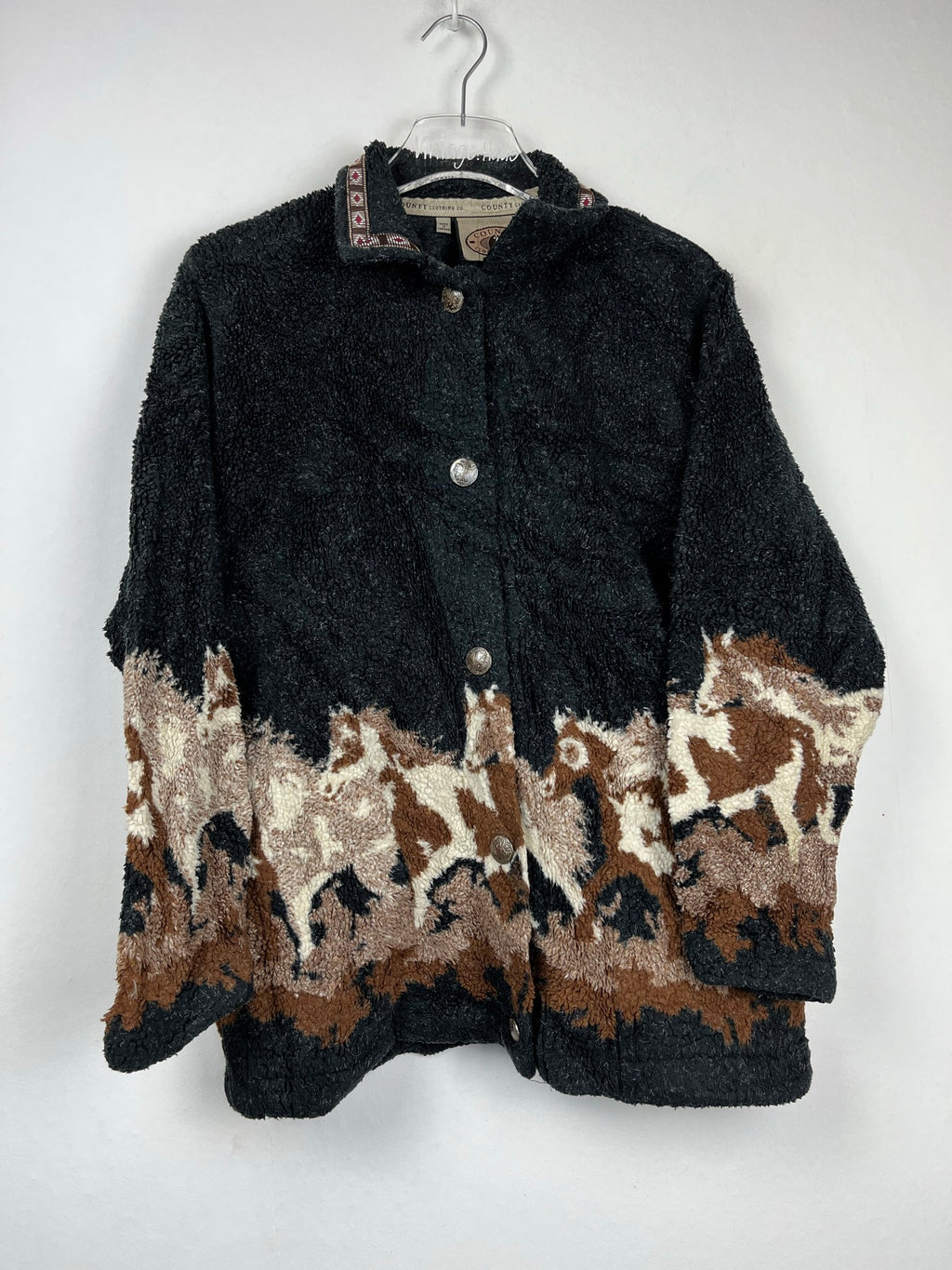 Vintage Fleece Hemd (S)