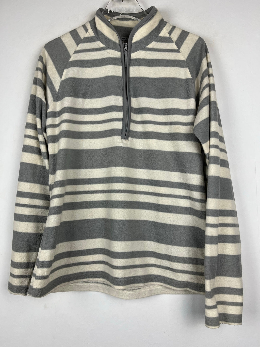 Vintage dünner Fleece Half-Zip Sweater (S)