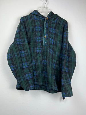 Vintage Fleece Half-Zip Pullover (M-L)