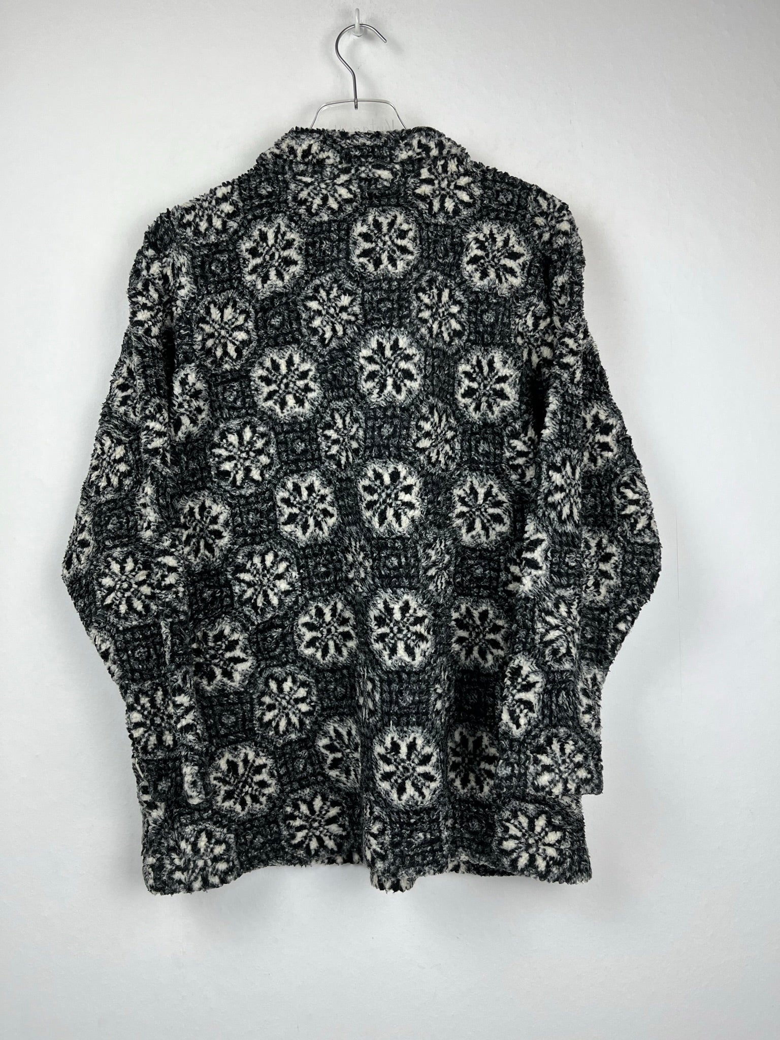 Vintage Fleece Half-Zip Sweater (M-L)