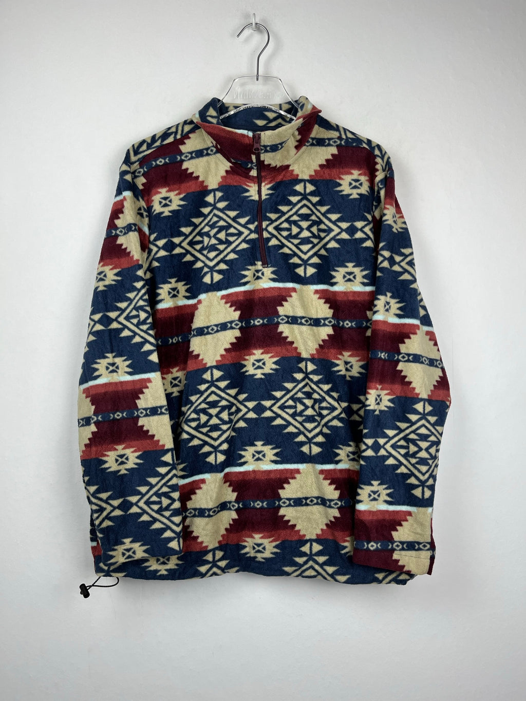 Vintage Fleece Half-Zip Sweater (L)