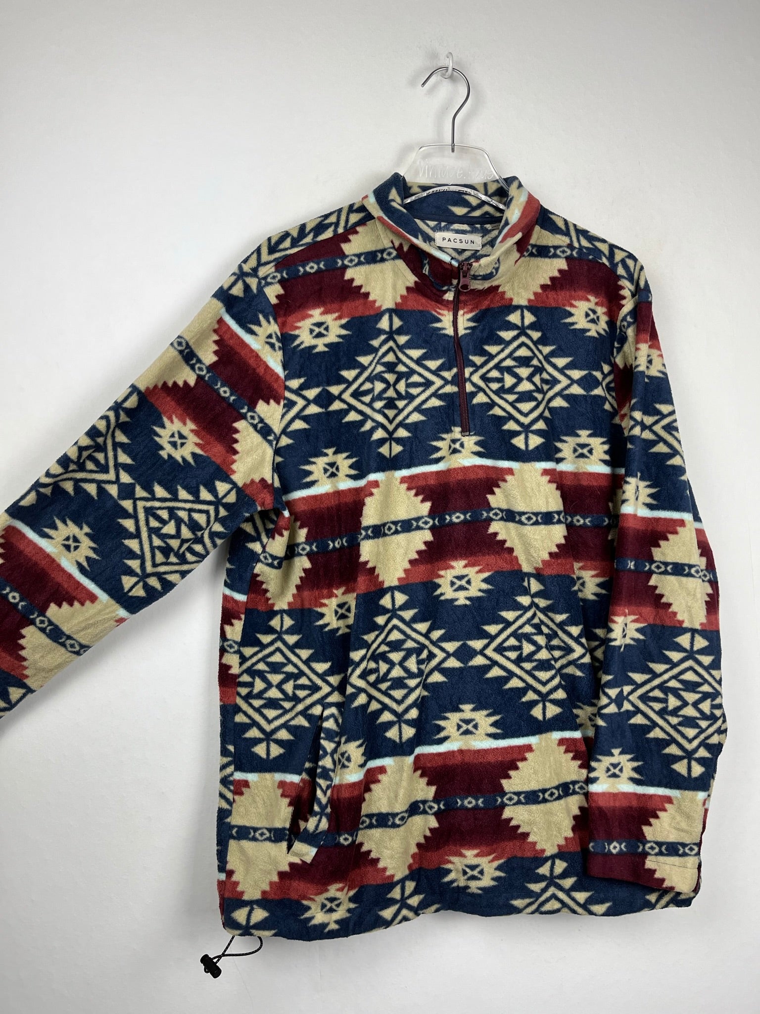 Vintage Fleece Half-Zip Sweater (L)