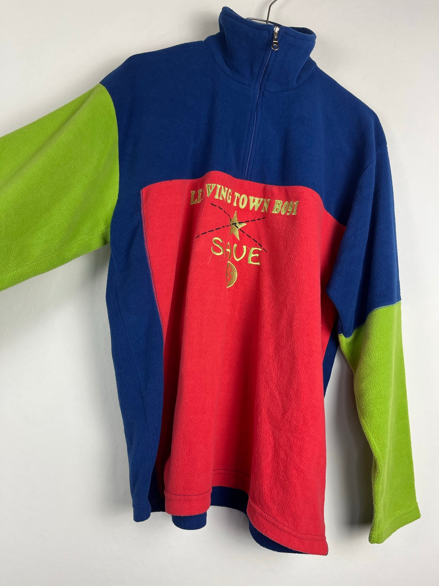 Vintage Fleece Half-Zip Sweater (L)