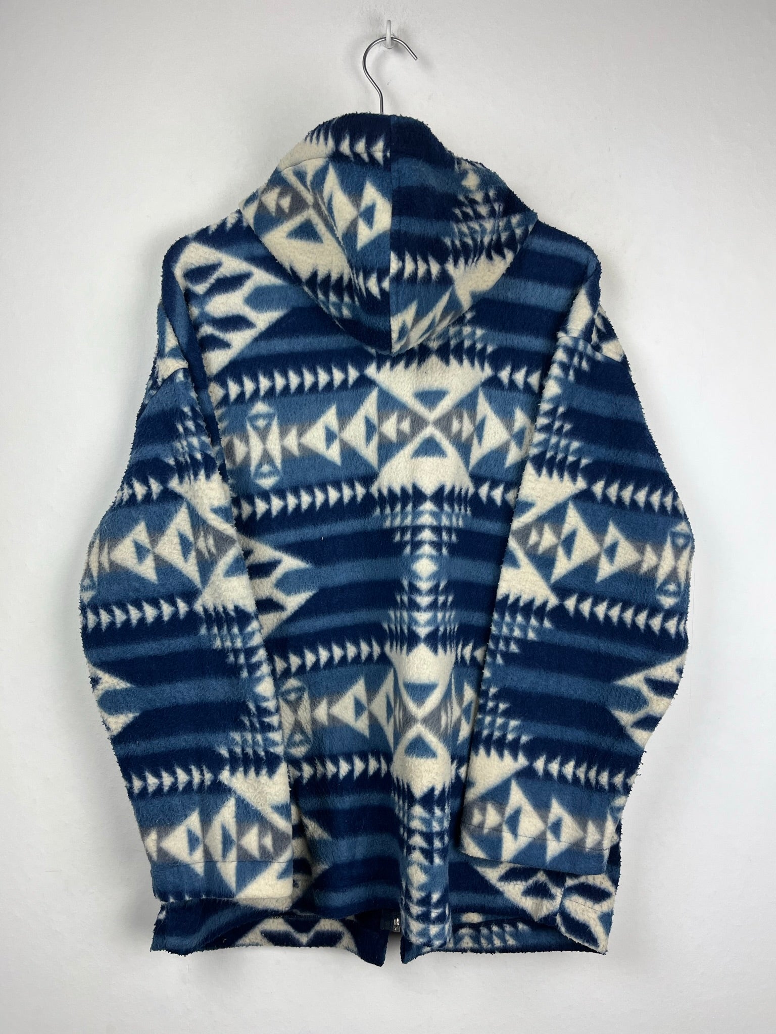 Vintage Fleece Sweatshirtjacke (L)