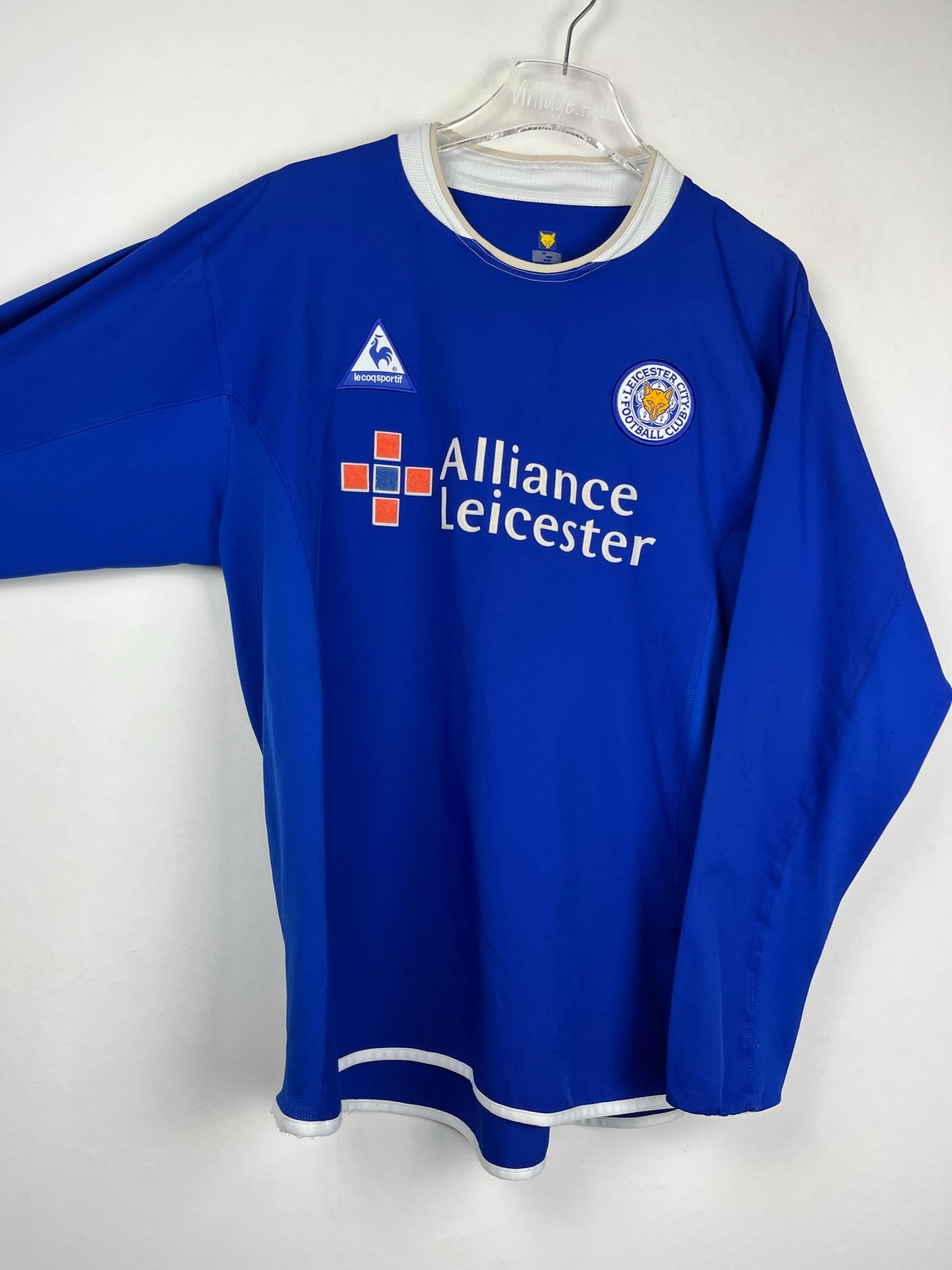 Vintage Langarm Leicester Trikot (M)