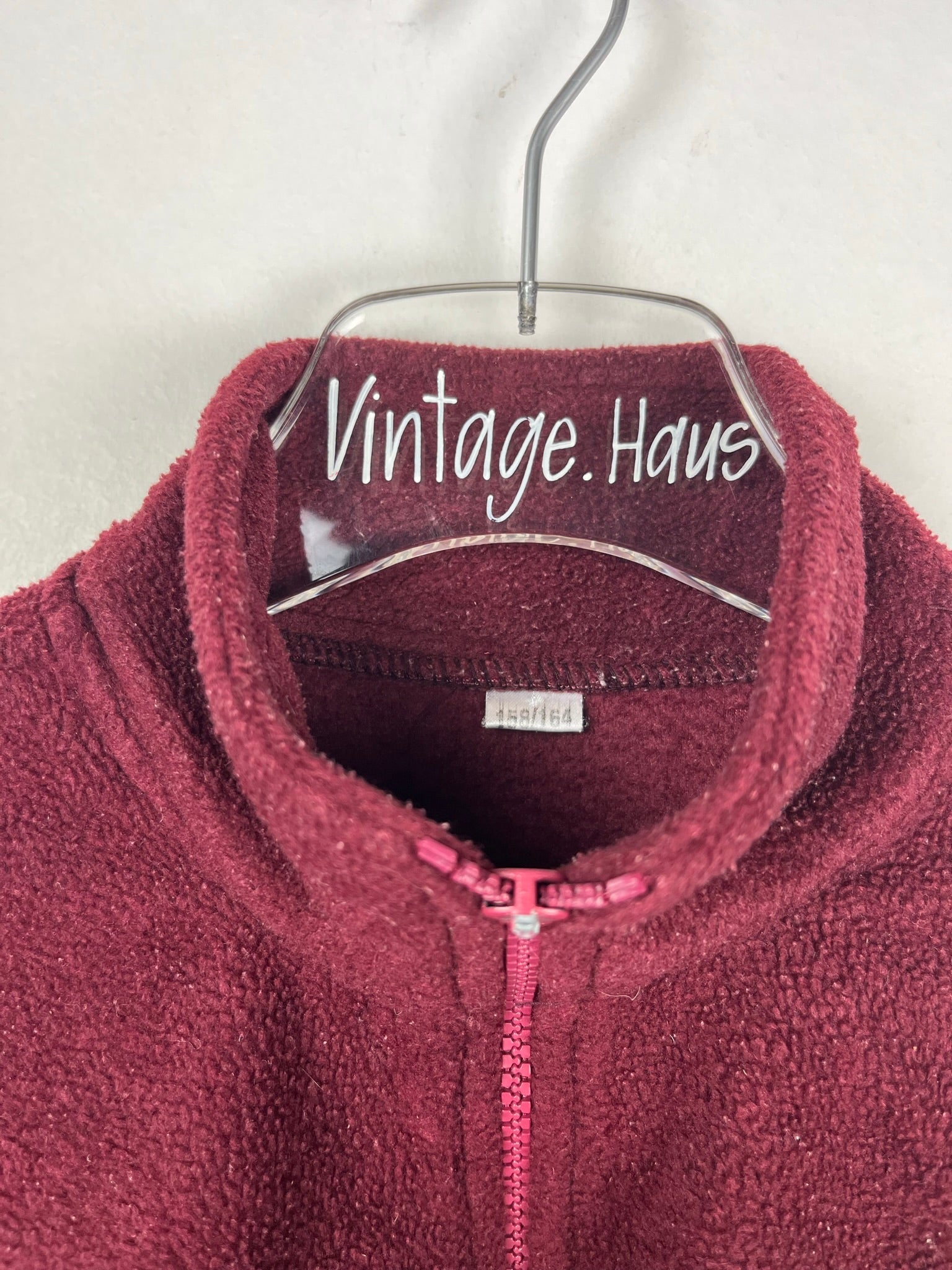 Vintage Fleece Half-Zip Sweater (S)