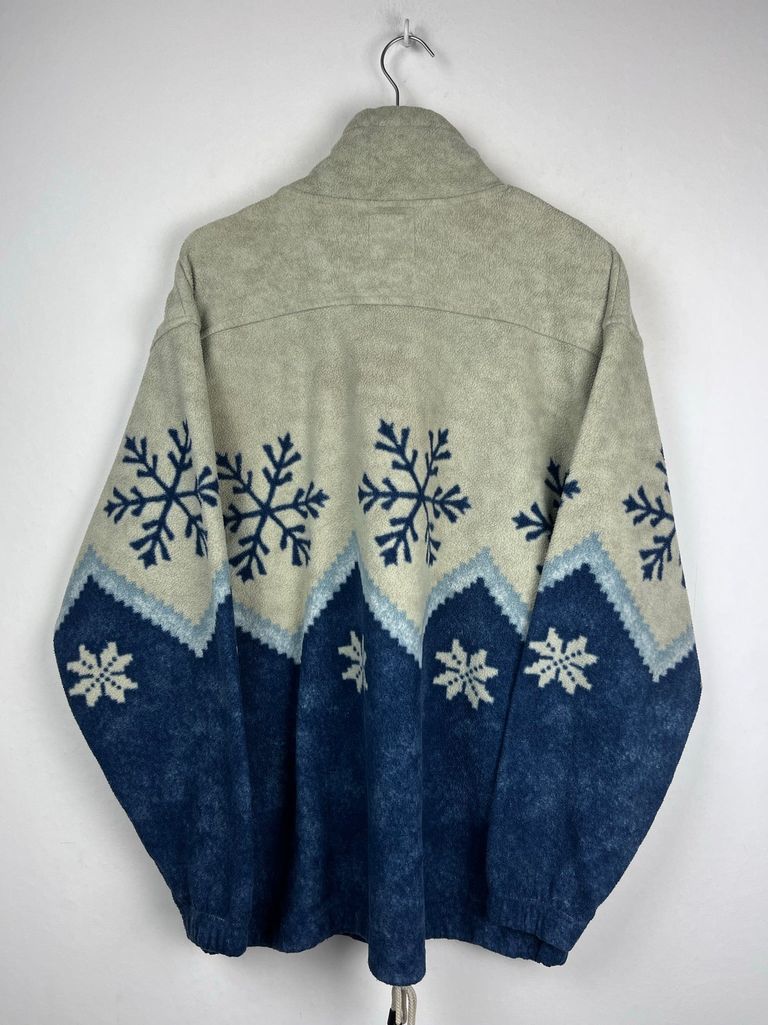 Vintage Fleece Half-Zip Sweater (XL)