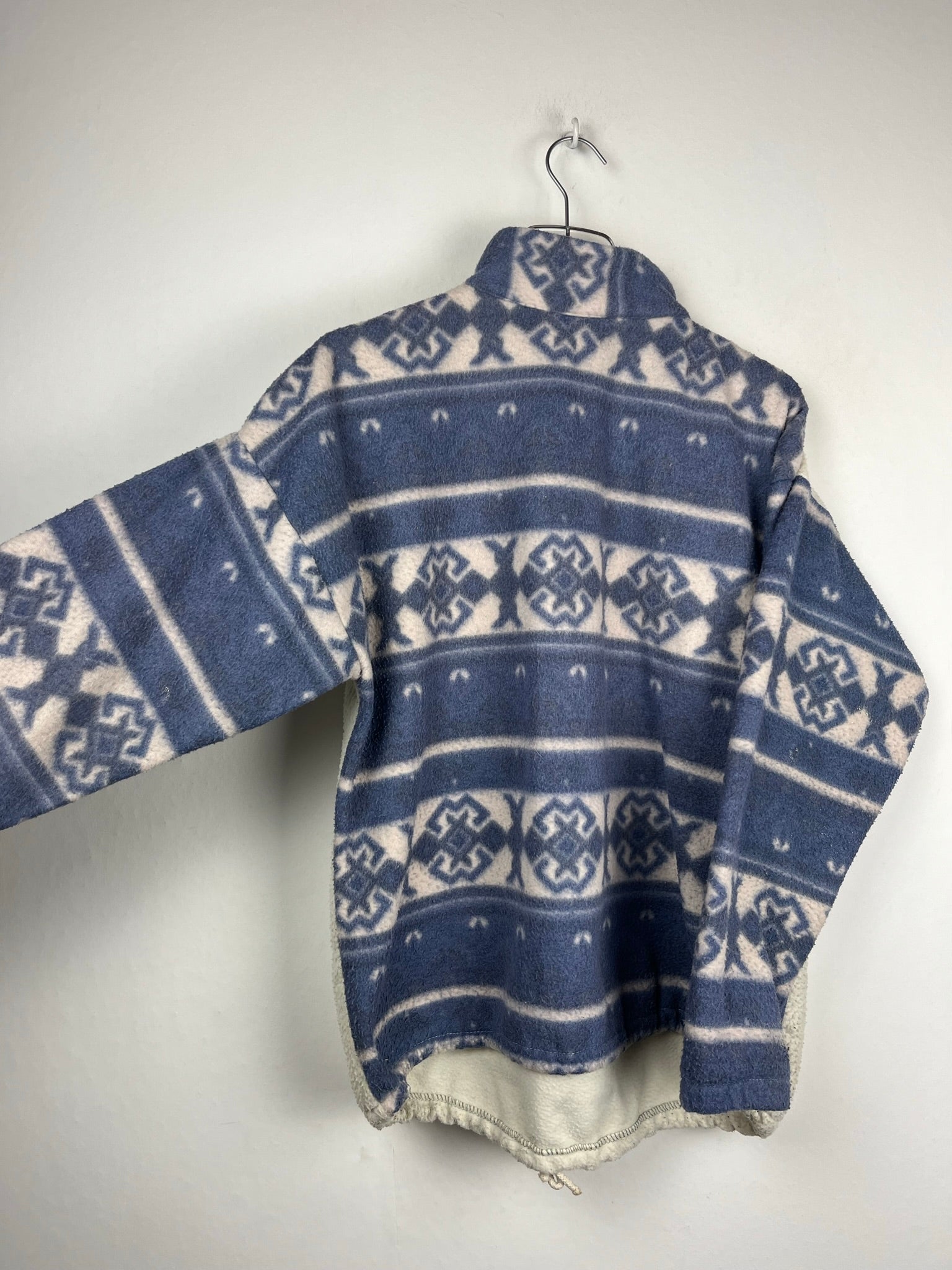 Vintage Fleece Half-Zip Sweater (M)