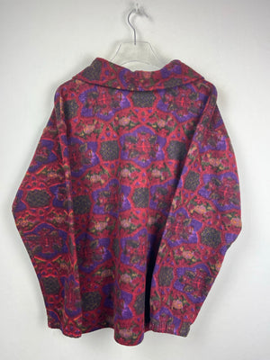 Vintage Fleece Half-Zip Sweater (L)