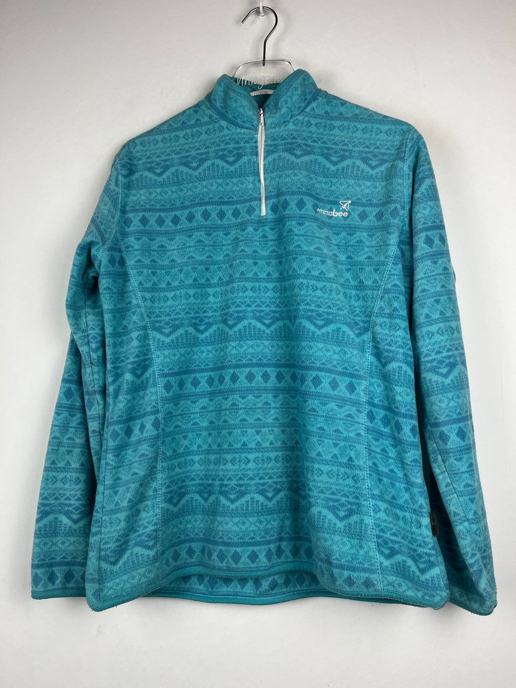 Vintage Fleece Half-Zip Sweater (M)