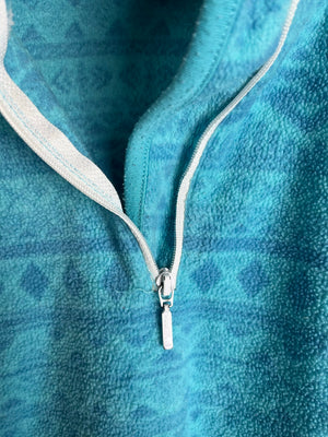 Vintage Fleece Half-Zip Sweater (M)