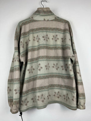 Vintage Fleece Half-Zip Sweater (L)