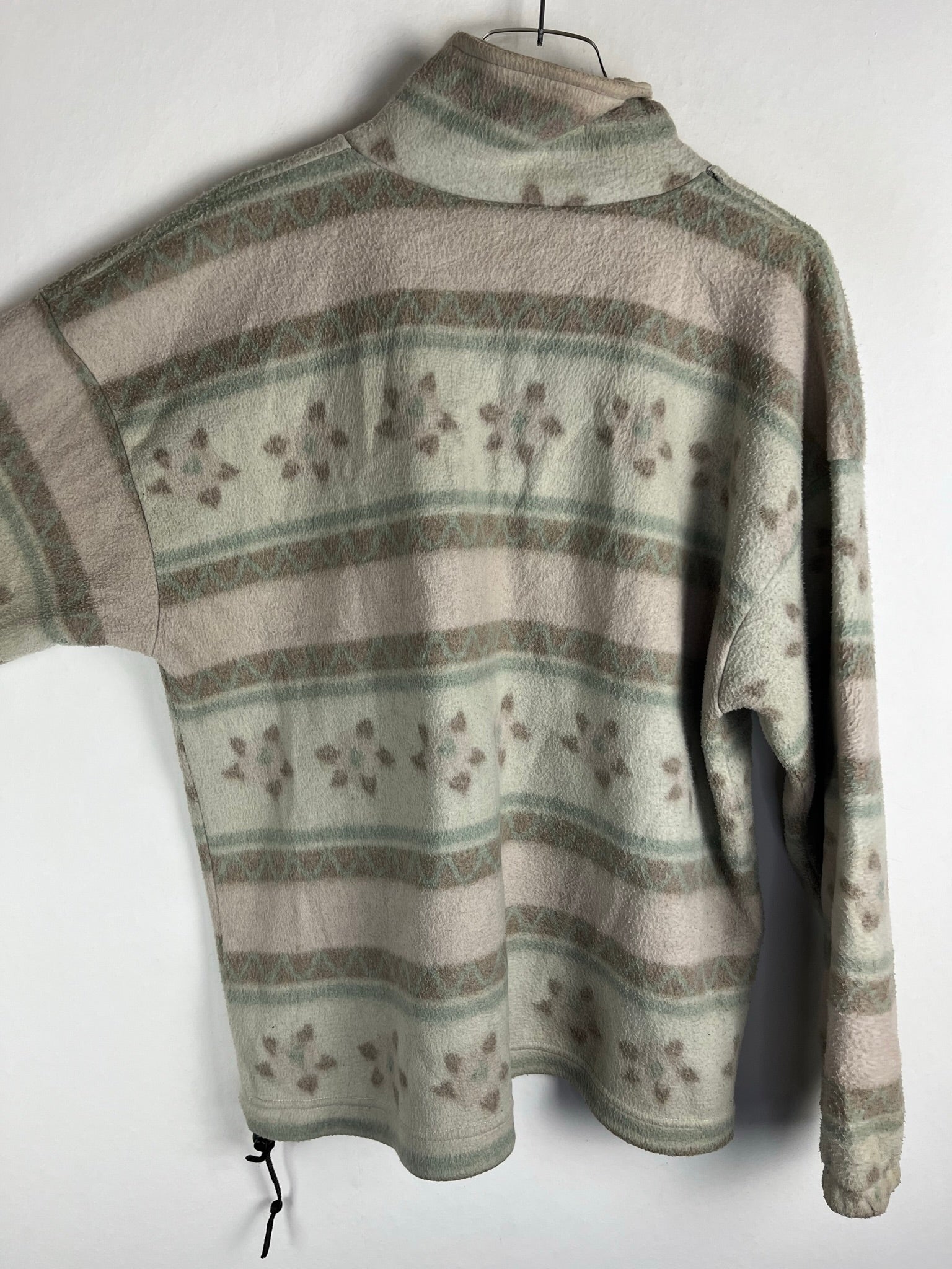 Vintage Fleece Half-Zip Sweater (L)