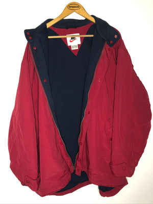 Vintage Nike Winterjacke Big Swoosh (XL)