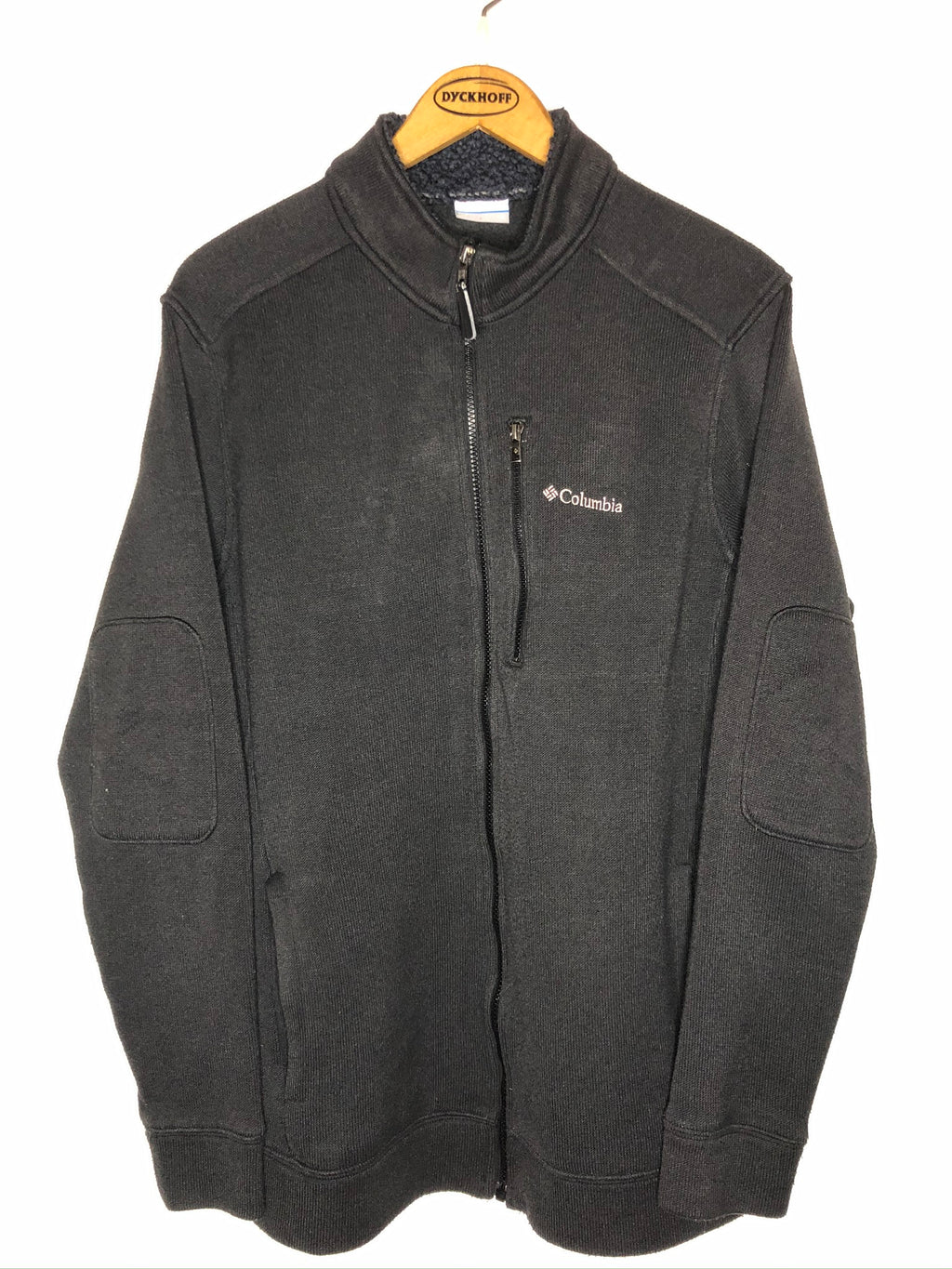 Vintage Columbia Fleece Sweatshirtjacke (L-XL)