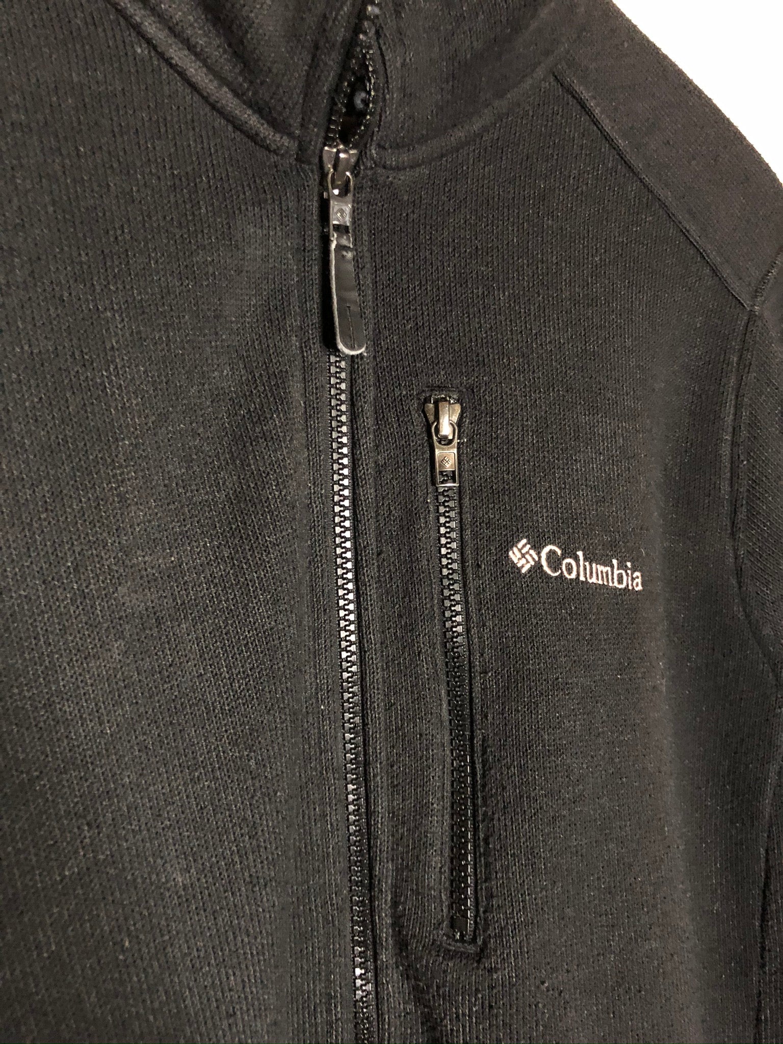 Vintage Columbia Fleece Sweatshirtjacke (L-XL)