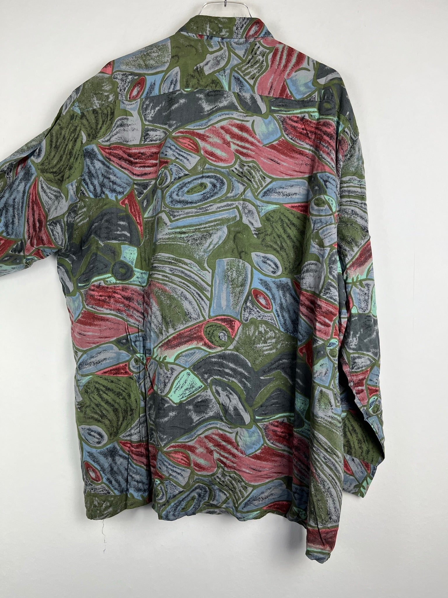 Vintage Crazy Pattern Hemd (XL)