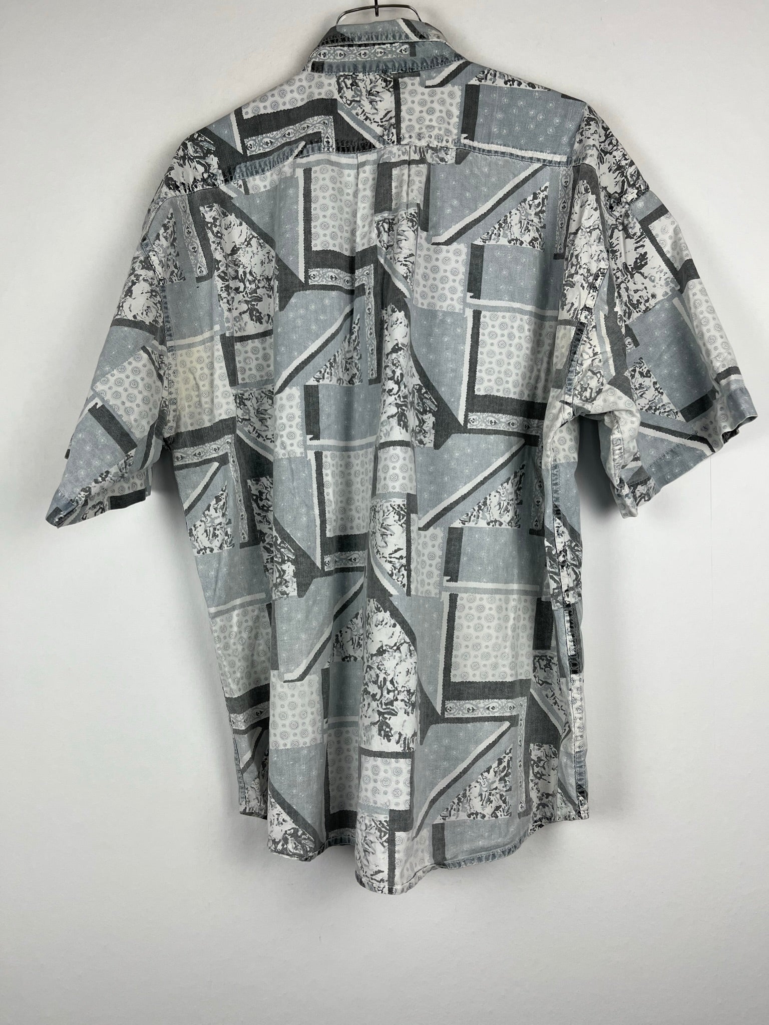 Vintage Crazy Pattern Hemd (XL)