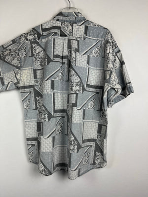 Vintage Crazy Pattern Hemd (XL)