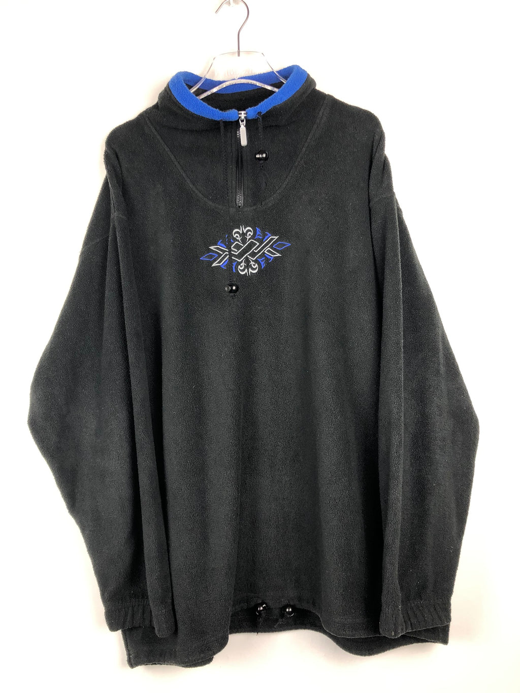 Vintage Fleece Half-Zip Sweater (XL)