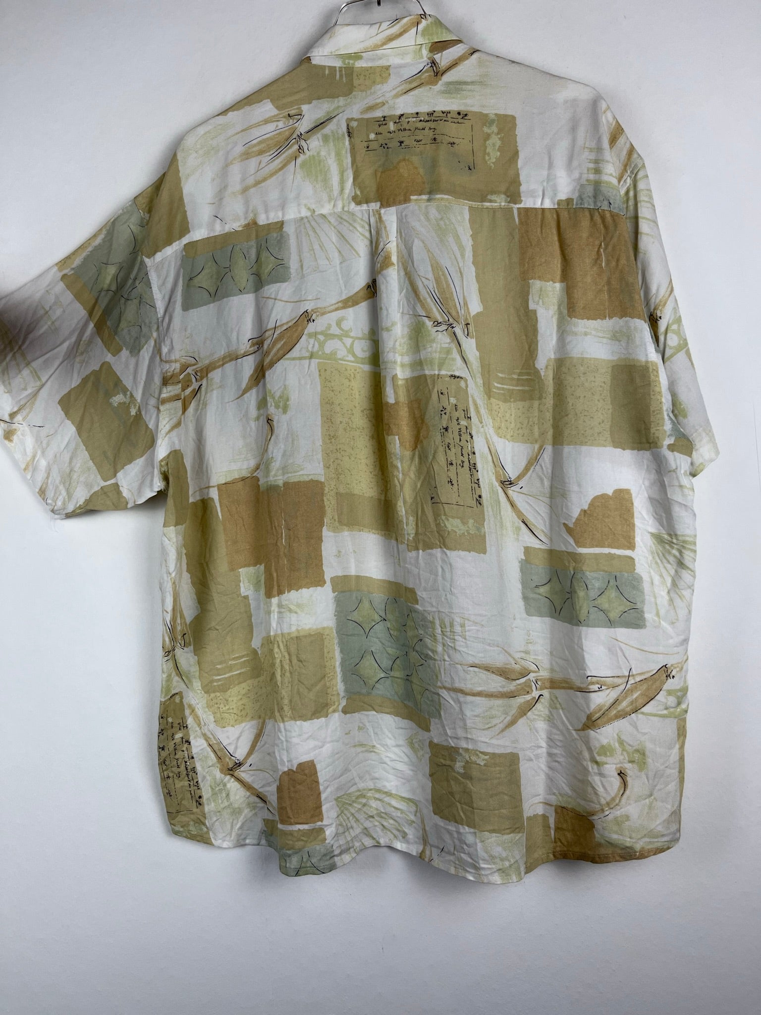 Vintage Crazy Pattern Hemd (XL)