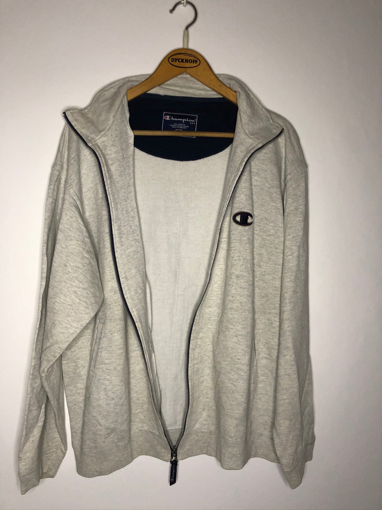 Vintage Champion Sweatshirtjacke (L)