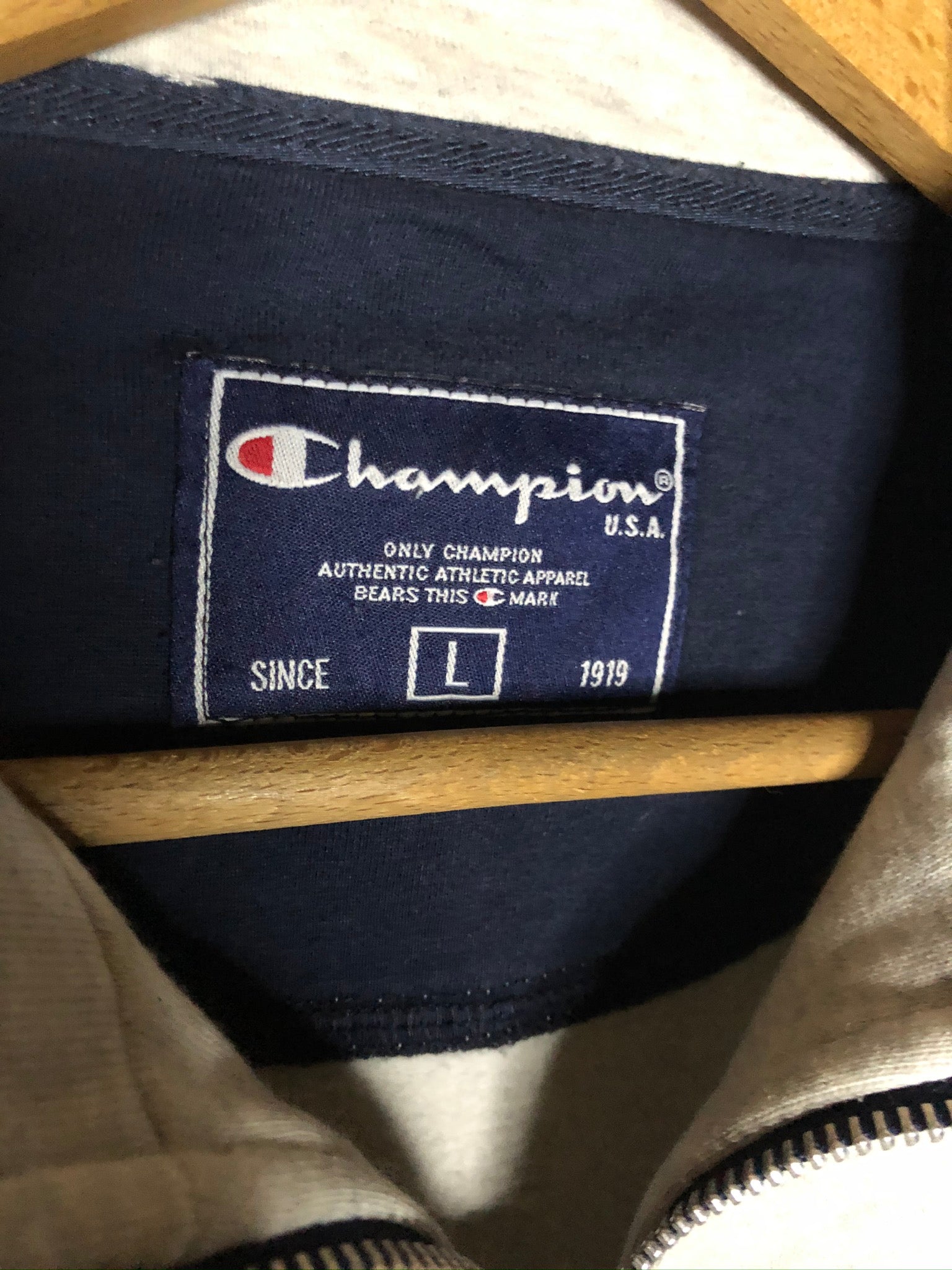 Vintage Champion Sweatshirtjacke (L)