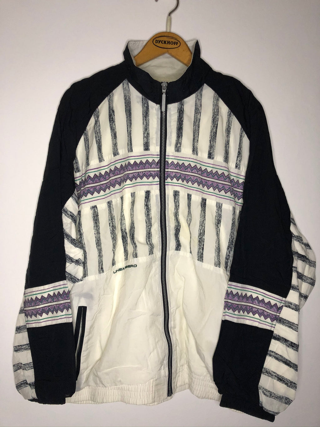 Vintage jacke mit Muster (XXL)