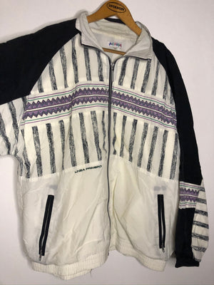 Vintage jacke mit Muster (XXL)