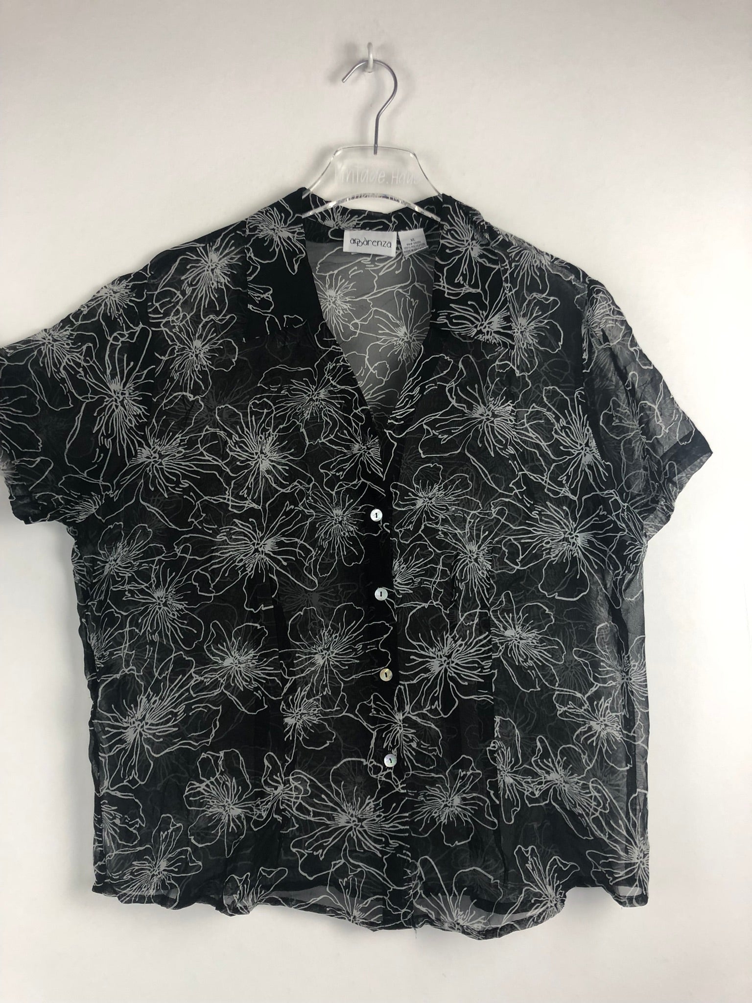 Vintage dünne Bluse (M)