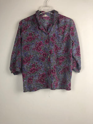 Vintage Bluse (M-L)