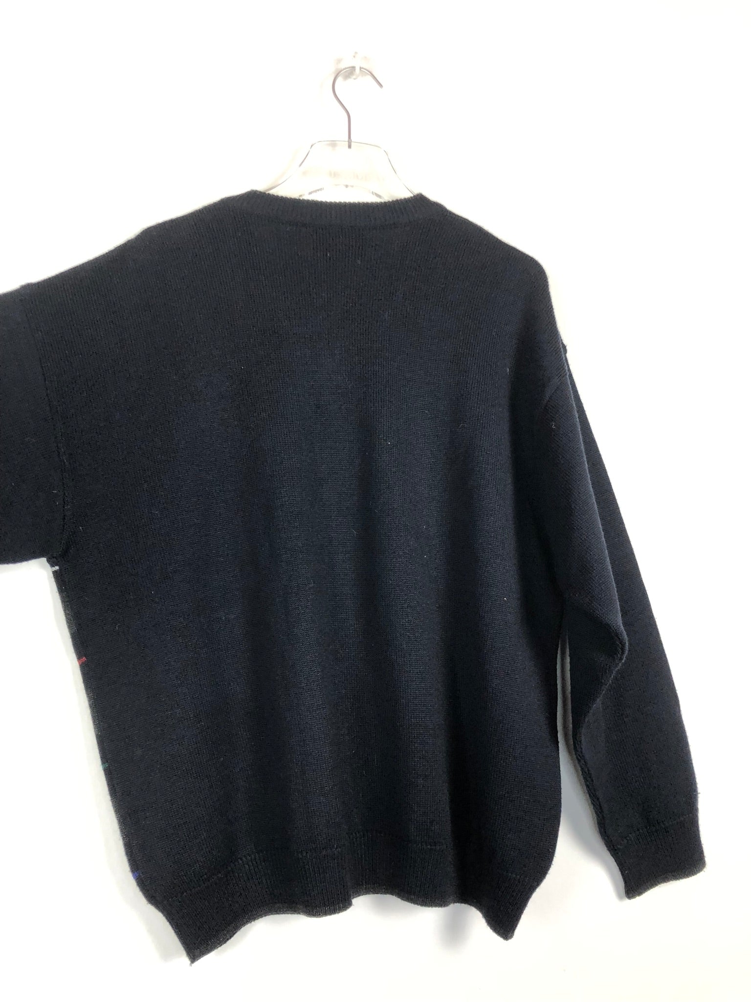 Vintage V-Neck Sweater (L)