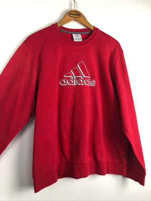 Vintage Adidas Embroid Pullover (M)