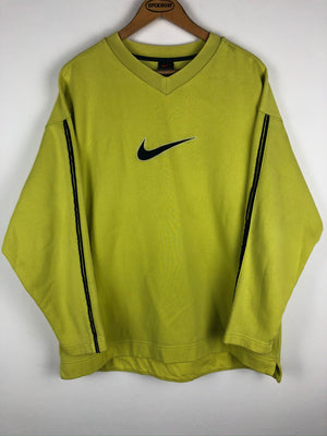 Vintage Nike Big Swoosh Pullover (XL)