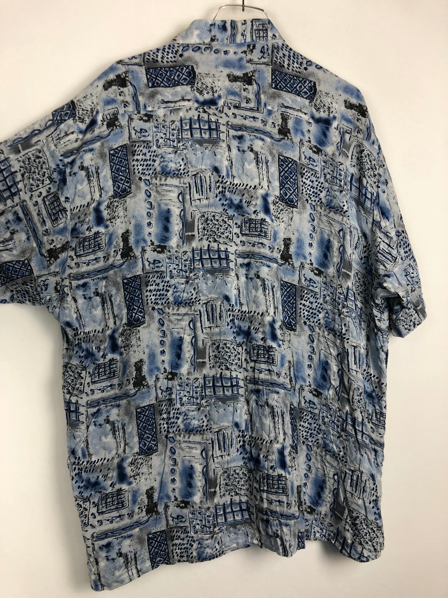 Vintage Crazy Pattern Hemd (XL)