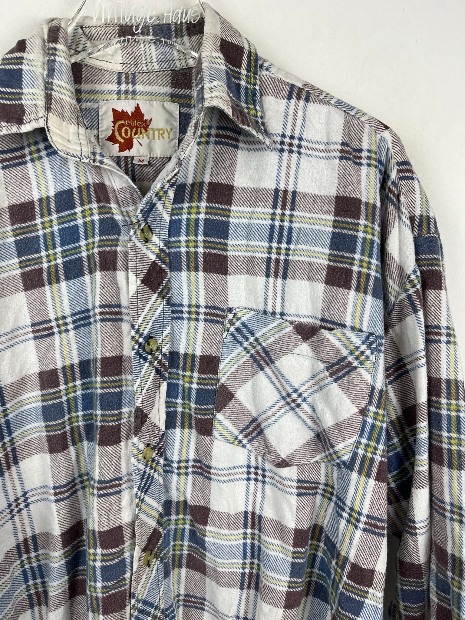 Vintage Flanell Hemd (M)