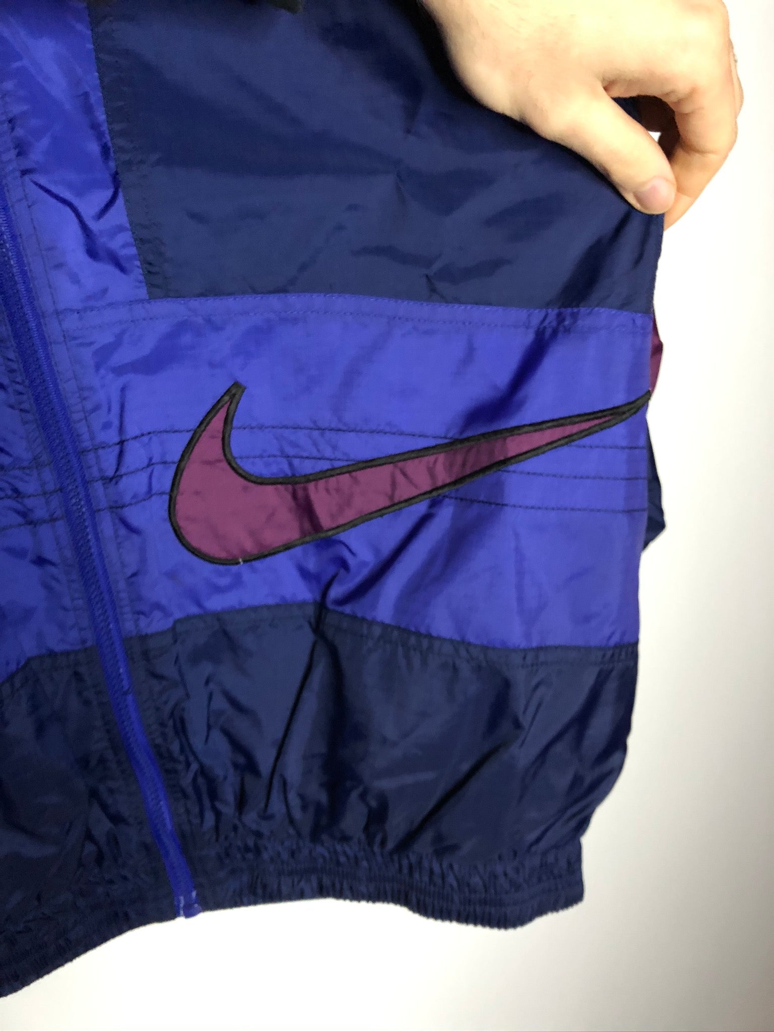 Vintage Nike Big Swoosh Jacke (M)