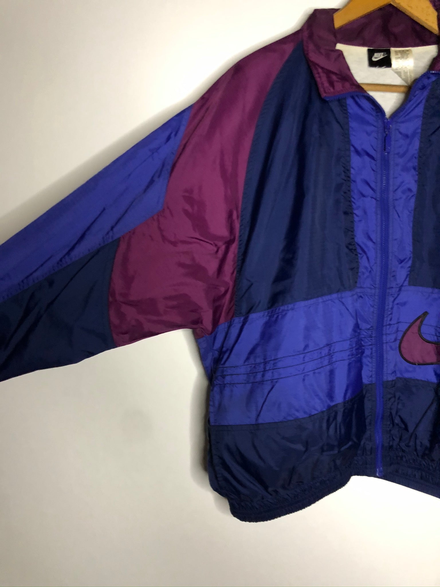 Vintage Nike Big Swoosh Jacke (M)