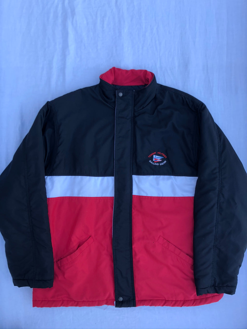 Vintage Tommy Hilfiger Sailing Gear Jacke (XL)