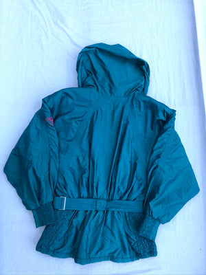 Vintage Ski Jacke mit Muster (M)